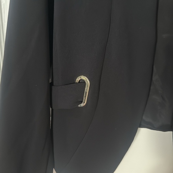 Mustard Seed Classic Black Blazer with design size medium - Picture 3 of 4